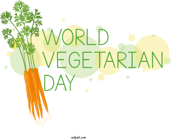 Free Holidays Icon Logo Painting For World Vegetarian Day Clipart Transparent Background