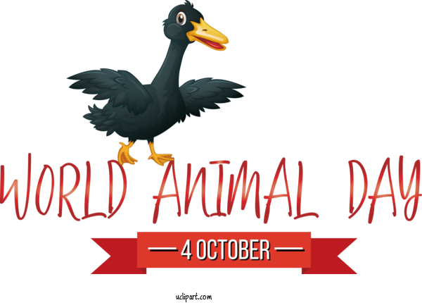 Free Holidays Royalty Free  Logo For World Animal Day Clipart Transparent Background