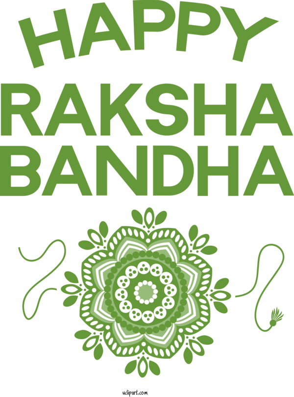Free Holidays Leaf Floral Design Logo For Raksha Bandhan Clipart Transparent Background