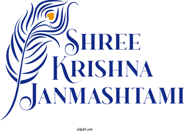 Free Holidays Design Human Logo For Krishna Janmashtami Clipart Transparent Background