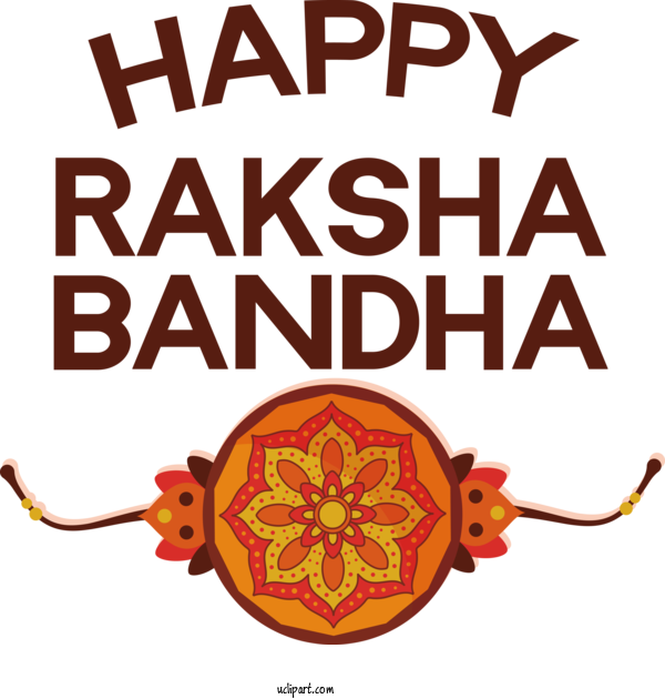 Free Holidays Logo Tea Text For Raksha Bandhan Clipart Transparent Background