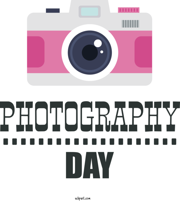 Free Holidays Design Camera Logo For Photography Day Clipart Transparent Background