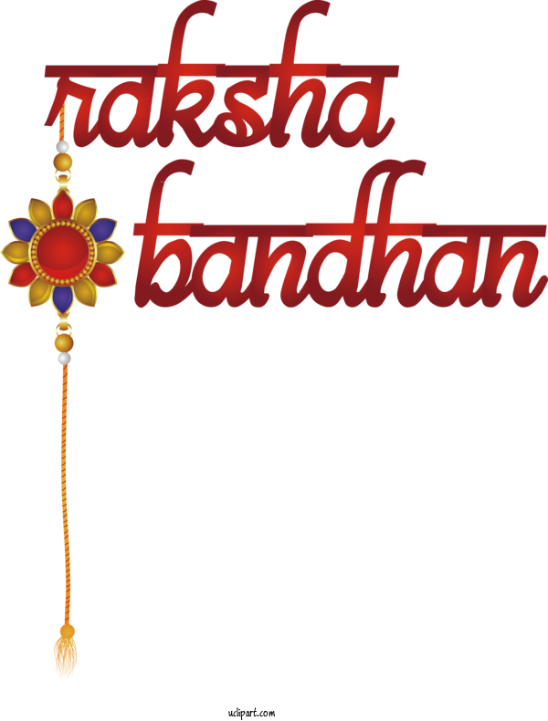 Free Holidays Logo Line Happiness For Raksha Bandhan Clipart Transparent Background