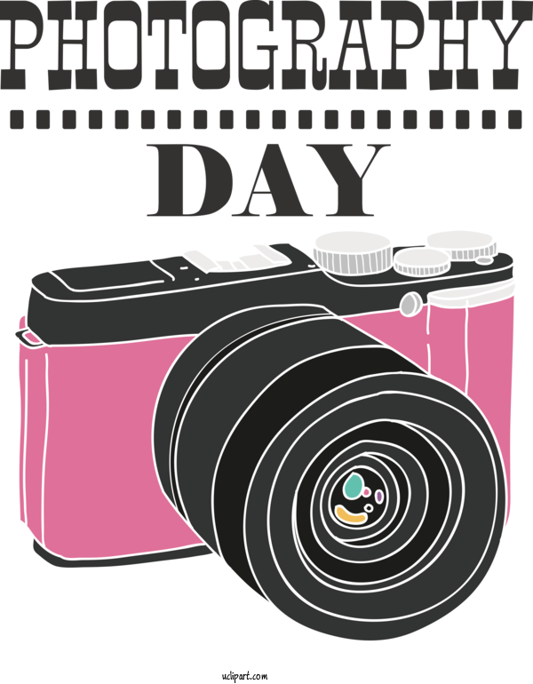 Free Holidays Camera Design Digital Camera For Photography Day Clipart Transparent Background