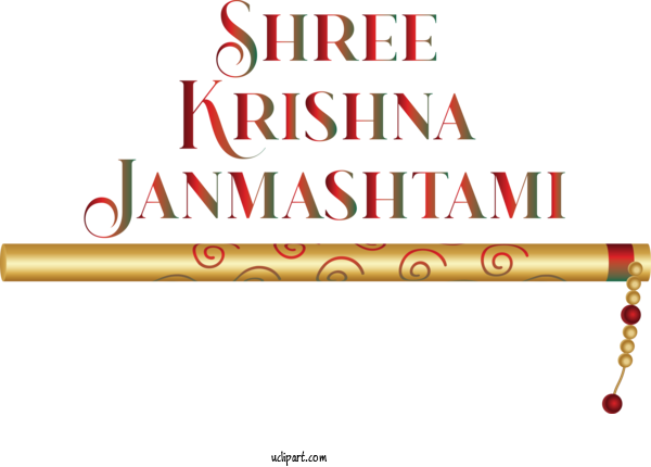 Free Holidays Ibiza Line Font For Krishna Janmashtami Clipart Transparent Background