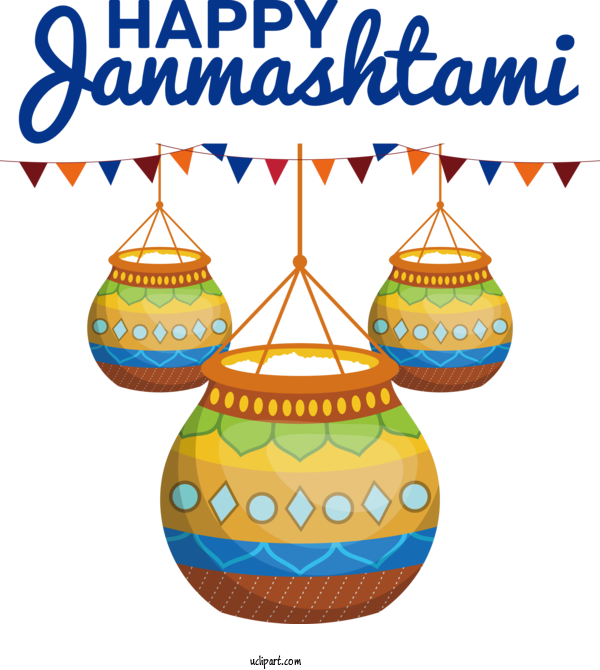 Free Holidays Krishna Janmashtami Drawing Design For Krishna Janmashtami Clipart Transparent Background