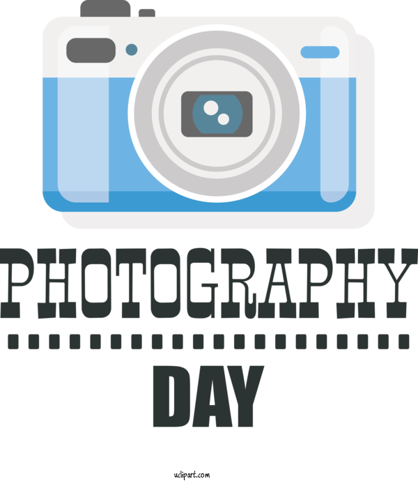 Free Holidays Logo Font Design For Photography Day Clipart Transparent Background