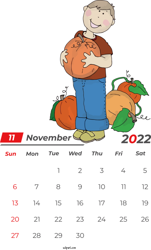 Free Holidays Pumpkin Pumpkin Pie Field Pumpkin For November 2022 Calendar Clipart Transparent Background