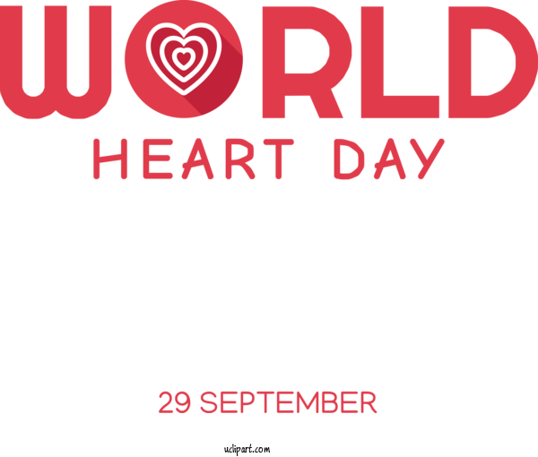 Free Holidays Logo Font Line For World Heart Day Clipart Transparent Background