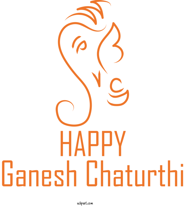 Free Holidays Logo International Lead Association Design For Ganesh Chaturthi Clipart Transparent Background