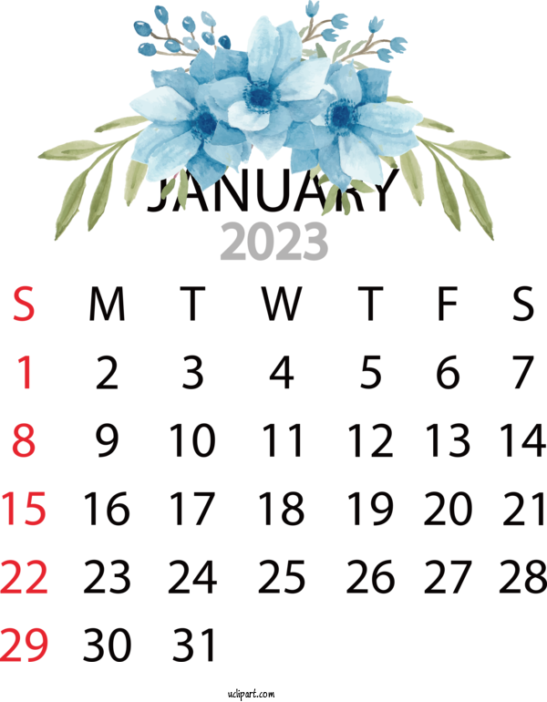 Free Holidays Tiger Calendar Calendar For 2023 January Calendar Clipart Transparent Background
