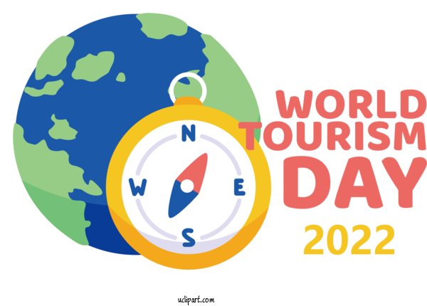 Free Holidays Human Logo Design For 2022 World Tourism Day Clipart Transparent Background