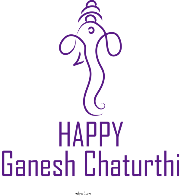 Free Holidays Human Logo Design For Ganesh Chaturthi Clipart Transparent Background