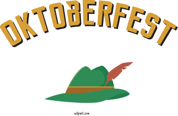 Free Holidays Cartoon Design Logo For Oktoberfest Clipart Transparent Background