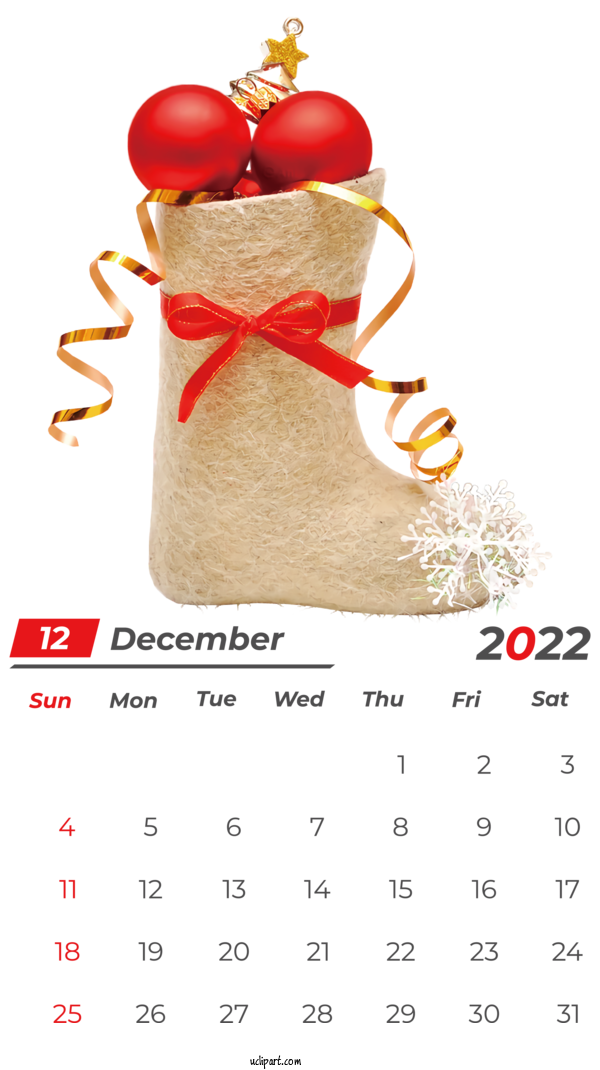 Free Holidays Candy Cane Christmas Graphics Christmas For December 2022 Calendar Clipart Transparent Background