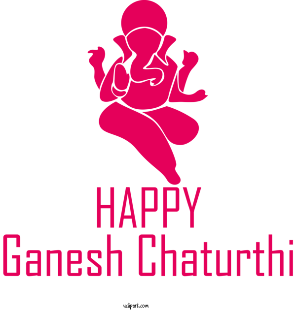 Free Holidays Flower Human Logo For Ganesh Chaturthi Clipart Transparent Background