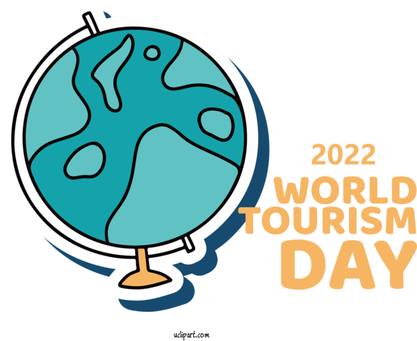 Free Holidays Human Cartoon Behavior For 2022 World Tourism Day Clipart Transparent Background
