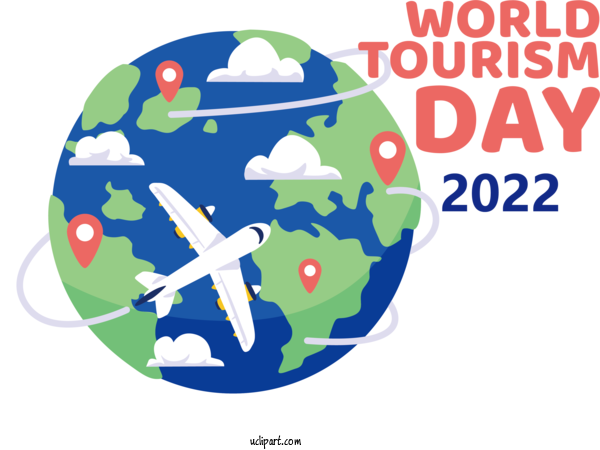 Free Holidays Human Design Logo For 2022 World Tourism Day Clipart Transparent Background