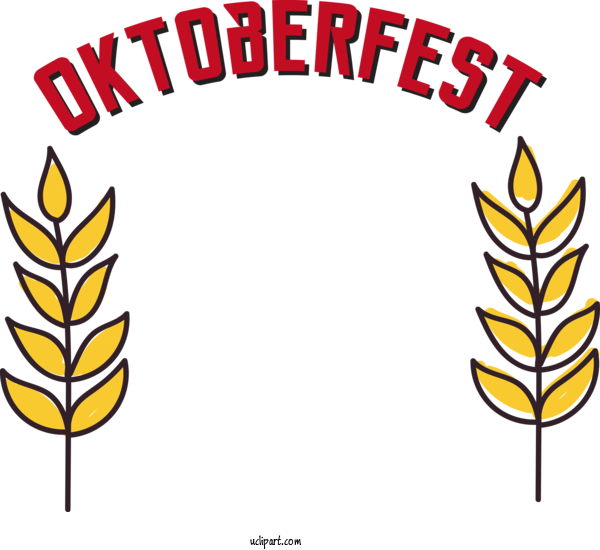 Free Holidays Leaf Flower Commodity For Oktoberfest Clipart Transparent Background