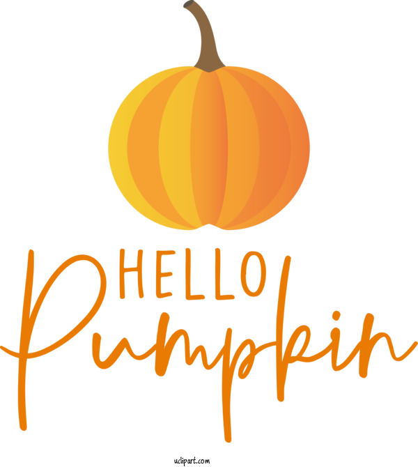 Free Holidays Jack O' Lantern Squash Cheese For HELLO PUMPKIN Clipart Transparent Background