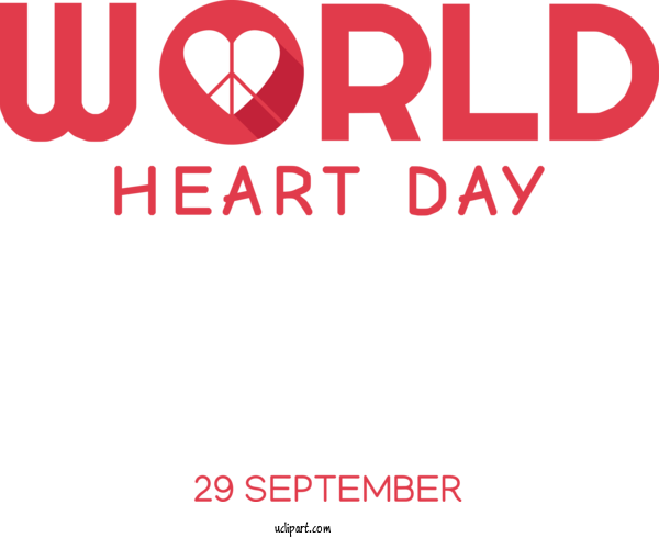 Free Holidays Logo Water Font For World Heart Day Clipart Transparent Background
