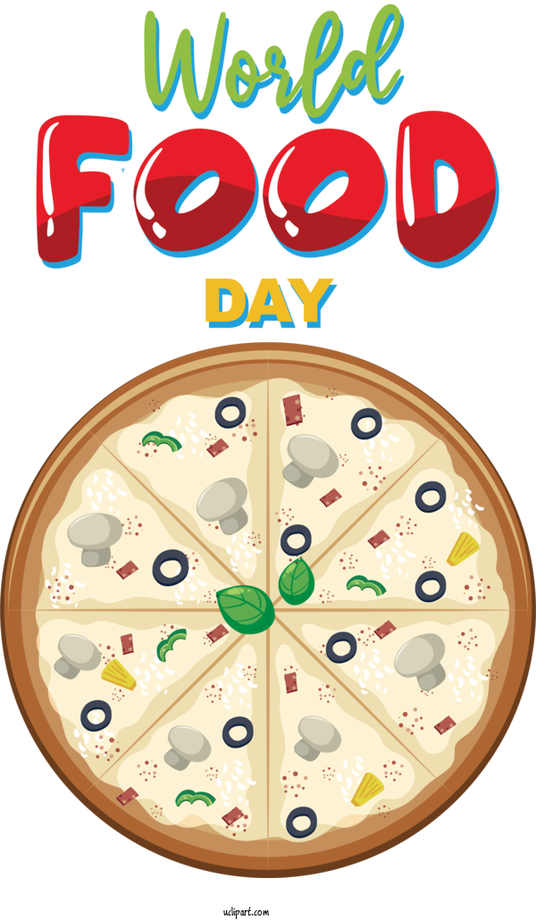 Free Holidays Pizza Pizza Toppings Cheese Pizza For World Food Day Clipart Transparent Background