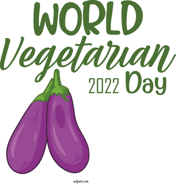 Free Holidays Vegetable Violet Superfood For World Vegetarian Day Clipart Transparent Background