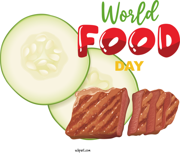 Free Holidays Coffee Pasta Beef For World Food Day Clipart Transparent Background