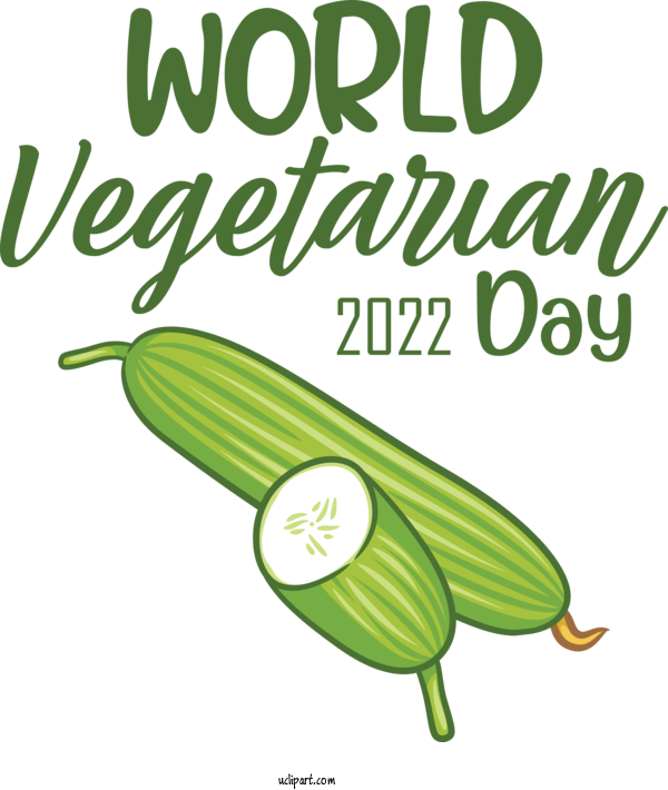 Free Holidays Leaf Plant Stem Vegetable For World Vegetarian Day Clipart Transparent Background