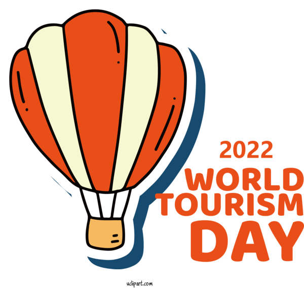 Free Holidays Logo Cartoon Line For 2022 World Tourism Day Clipart Transparent Background
