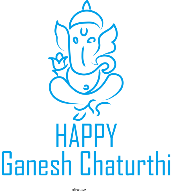 Free Holidays Human Club Penguin Logo For Ganesh Chaturthi Clipart Transparent Background