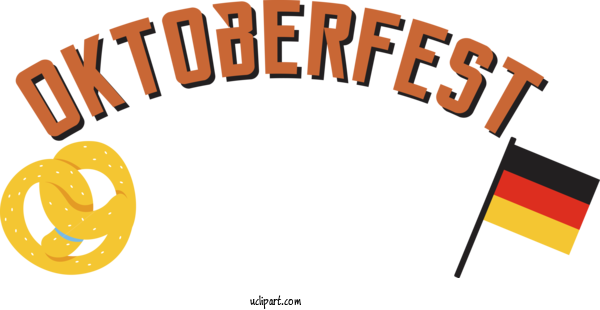 Free Holidays Logo Yellow Design For Oktoberfest Clipart Transparent Background
