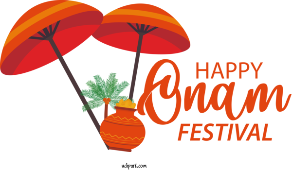Free Holidays Onam Festival Drawing For Onam Festival Clipart Transparent Background