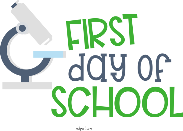 Free Holidays Logo Design Number For First Day Of School Clipart Transparent Background