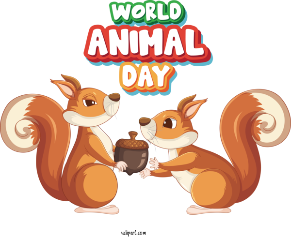 Free Holiday Squirrels Flying Squirrels Red Squirrel For World Animal Day Clipart Transparent Background
