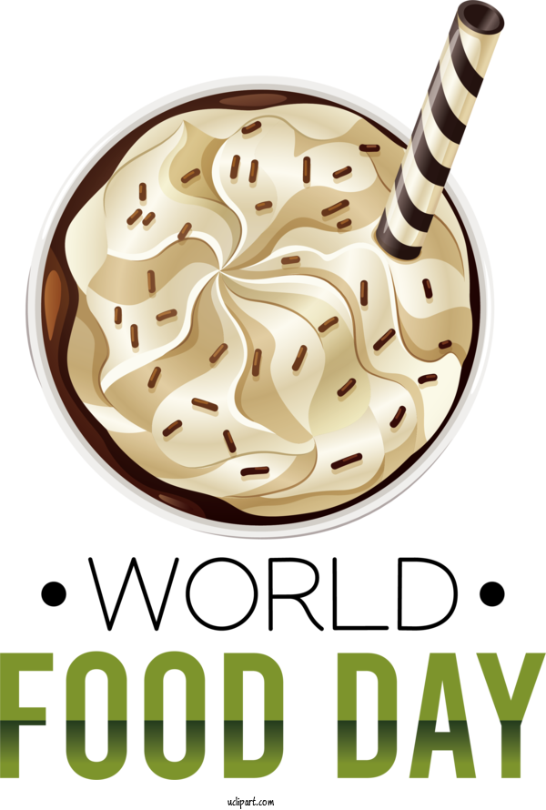 Free Holiday Coffee Juice Iced Latte For World Food Day Clipart Transparent Background