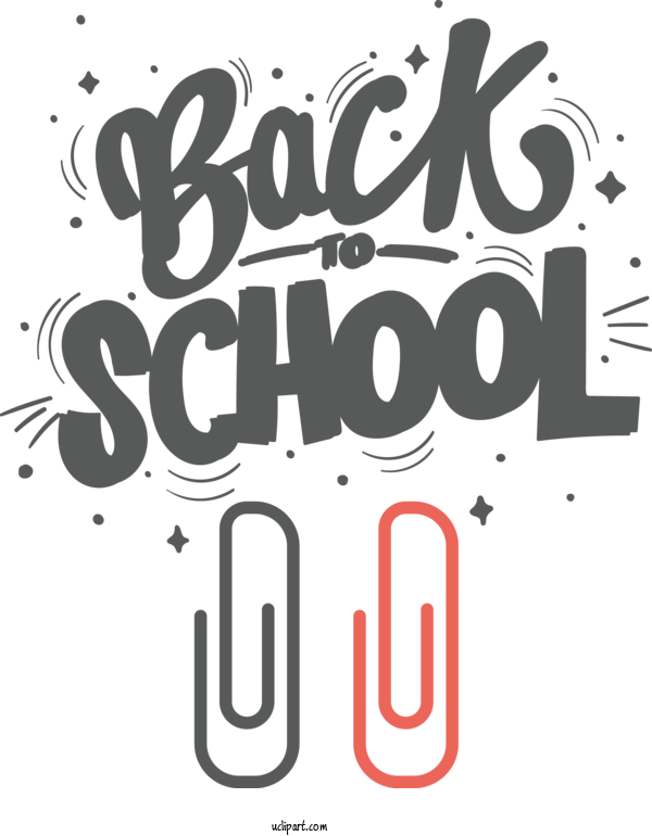 Free Holiday Design Logo Black And White For Back To School Clipart Transparent Background