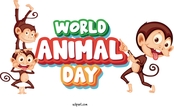 Free Holiday Lemurs World Animal Day Ring Tailed Lemur For World Animal Day Clipart Transparent Background