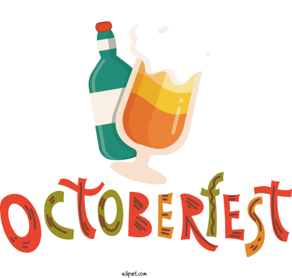 Free Holiday Logo Design Text For Oktoberfest Clipart Transparent Background