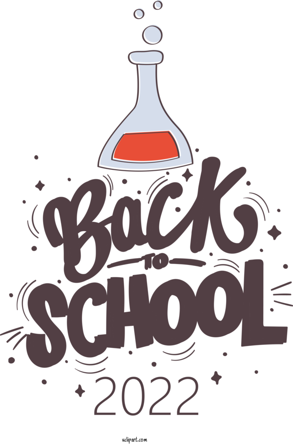 Free Holiday Design Logo Text For Back To School Clipart Transparent Background