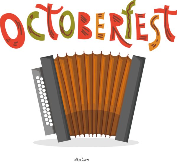 Free Holiday Button Accordion Free Reed Aerophone Accordion For Oktoberfest Clipart Transparent Background