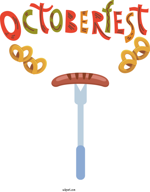 Free Holiday Cartoon Text Design For Oktoberfest Clipart Transparent Background