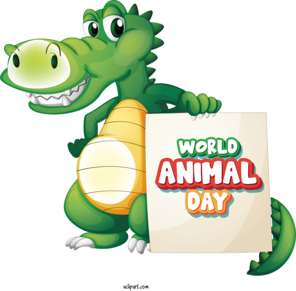 Free Holiday Alligators Crocodylinae Royalty Free For World Animal Day Clipart Transparent Background