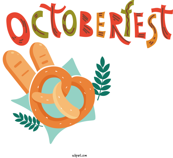 Free Holiday Logo Design Line For Oktoberfest Clipart Transparent Background
