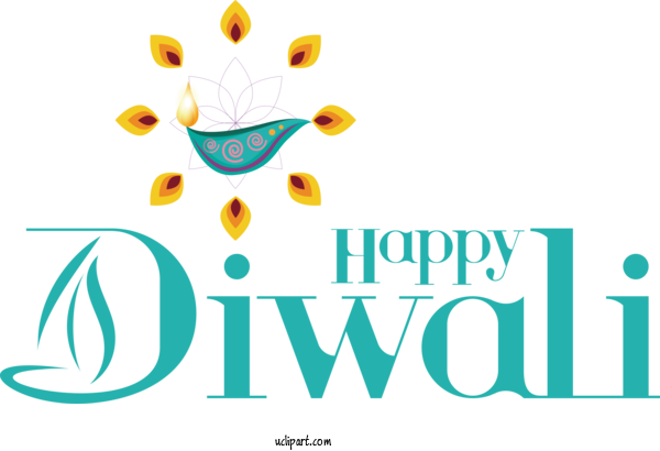 Free Holiday Human Logo Behavior For Happy Diwali Clipart Transparent Background