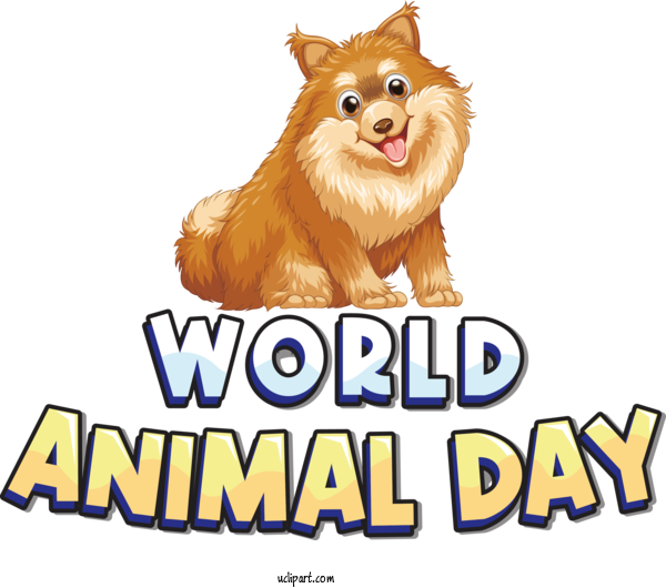 Free Holiday Pomeranian Red Fox Snout For World Animal Day Clipart Transparent Background