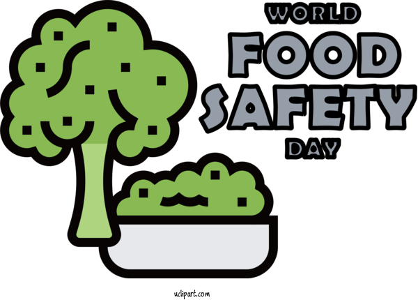 Free Holiday Drawing Icon Logo For World Food Safety Day Clipart Transparent Background