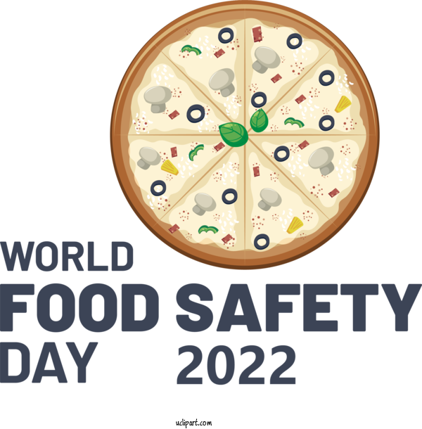 Free Holiday Pizza Royalty Free Drawing For World Food Safety Day Clipart Transparent Background
