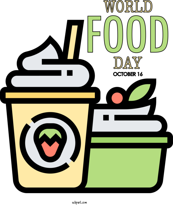 Free Holiday Icon Yogurt Nutrient For World Food Day Clipart Transparent Background