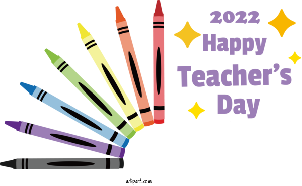 Free Holiday Design Logo Font For Happy Teacher's Day Clipart Transparent Background